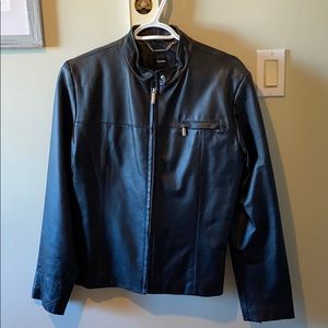 Leather jacket